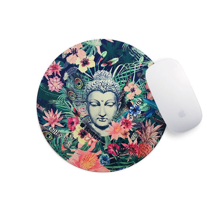Hey Casey! Jungle Buddha Mouse Pad
