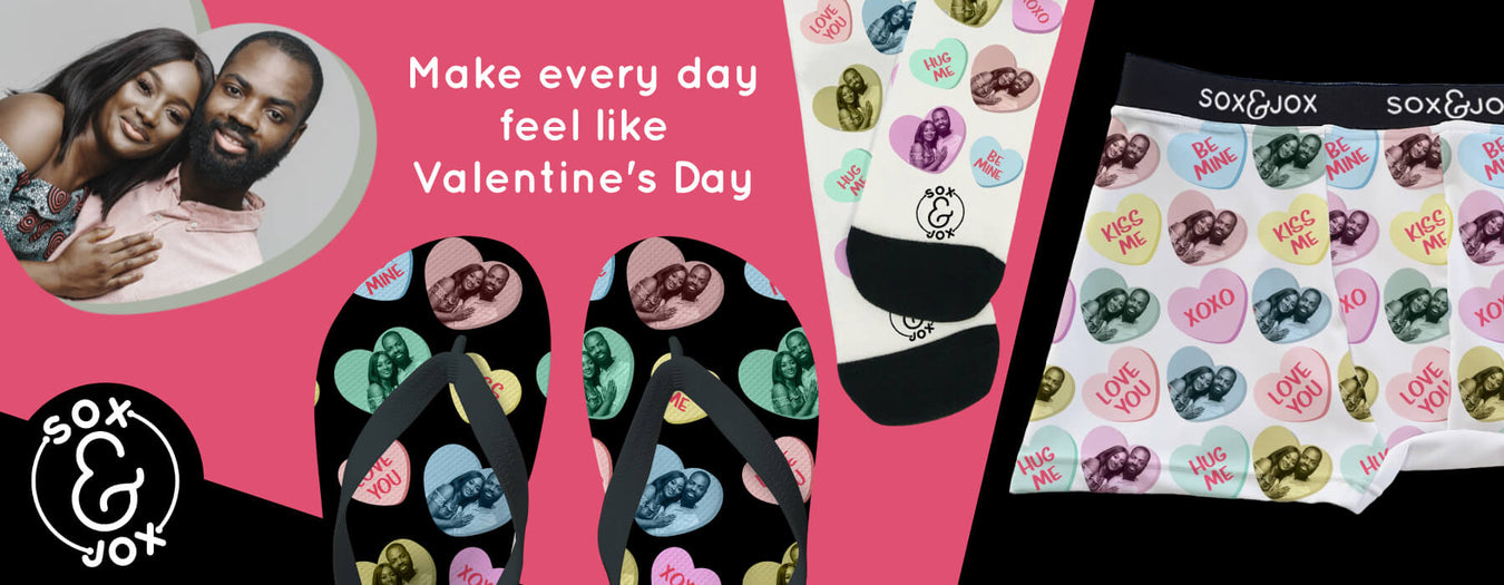 Make every day feel like Valentine's Day with these personalised designs