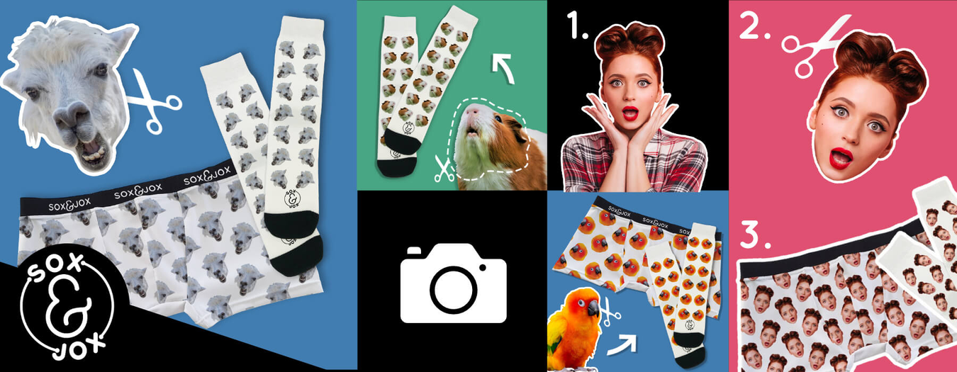Upload a photo crop it and print it onto your chosen product