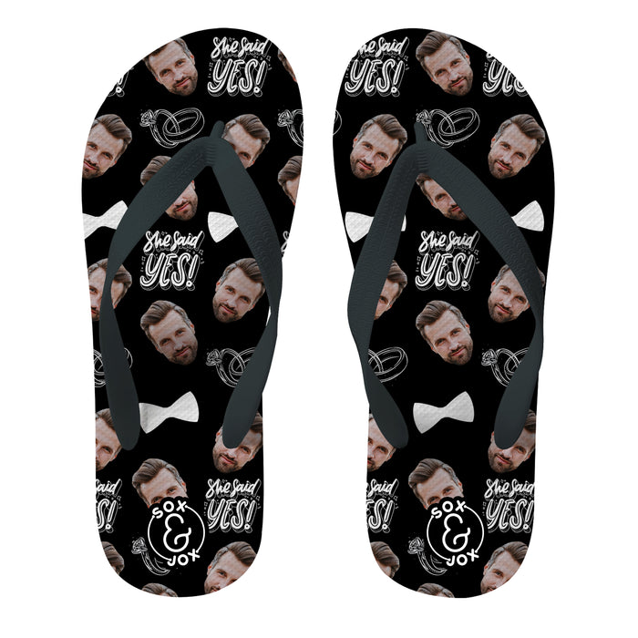 Custom Face Flip Flops