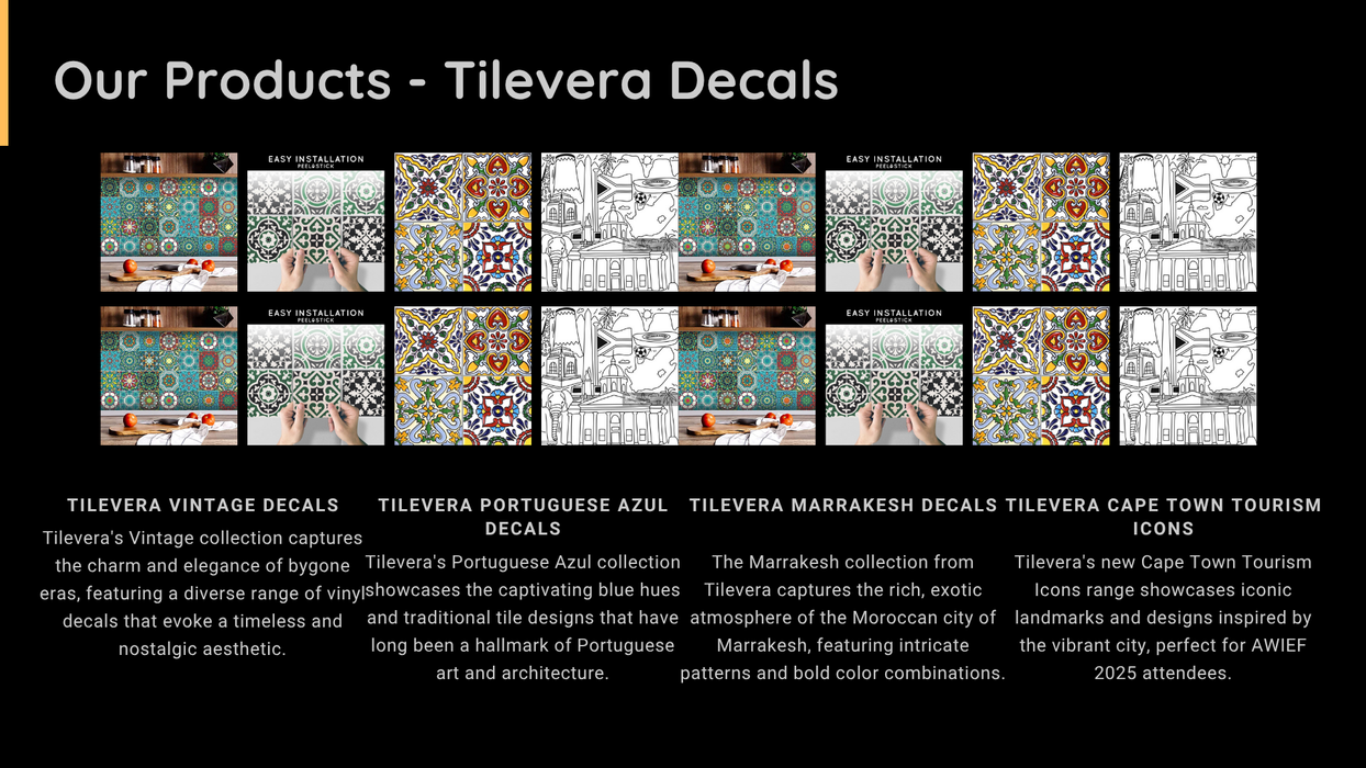 Tuscany Vinyl Decals