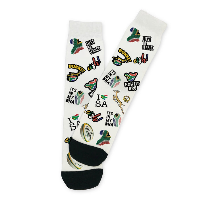 🇿🇦 Bokke Fan Socks – Custom & Non-Custom Options