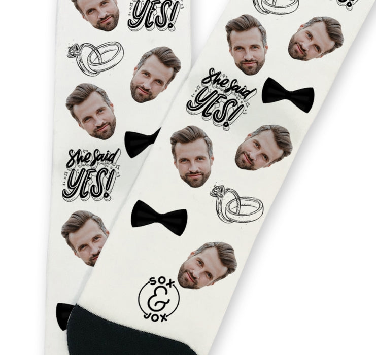 Groom (She Said Yes) Socks