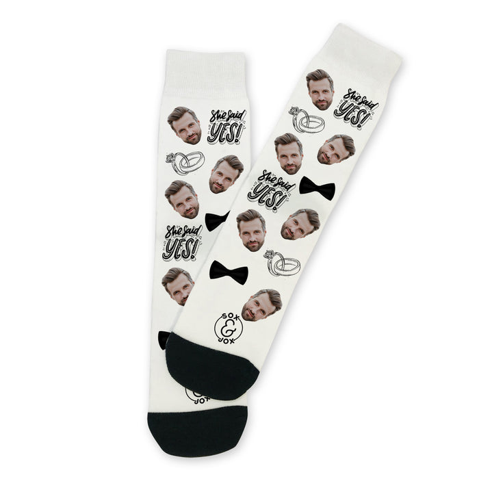 Groom (She Said Yes) Socks