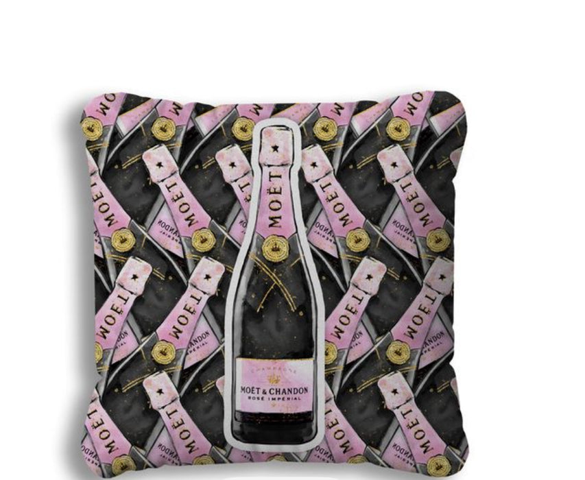 Sticker-Style Printed Pillow – Fun Pop Art Pillow (Custom Option Available!)