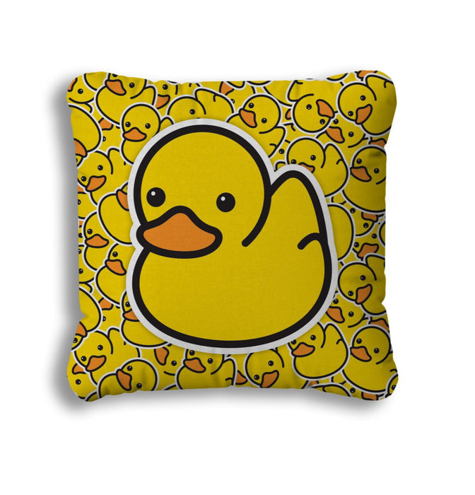 Sticker-Style Printed Pillow – Fun Pop Art Pillow (Custom Option Available!)