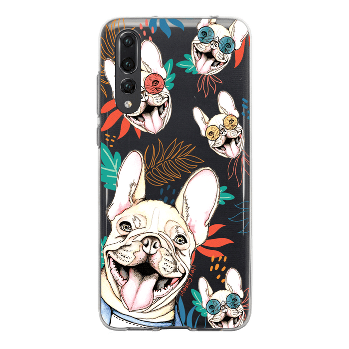 Hey Casey! Cool Frenchie Phone Case for iPhone Samsung Huawei