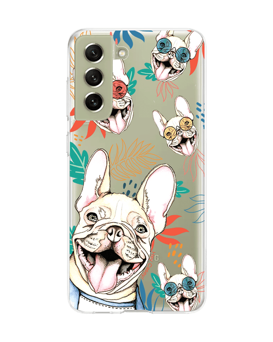 Hey Casey! Cool Frenchie Phone Case for iPhone Samsung Huawei