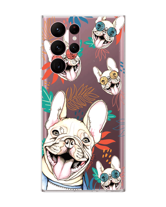 Hey Casey! Cool Frenchie Phone Case for iPhone Samsung Huawei