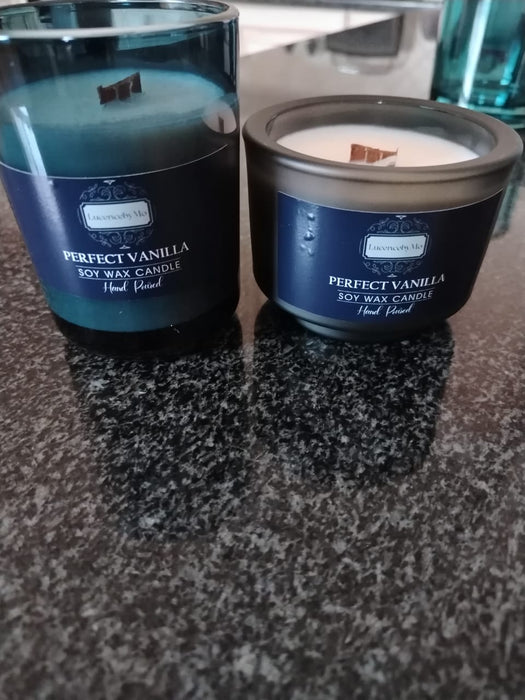 Hand-Poured Soy Candles – Vanilla, Champagne & Rose, Decorative Bubble & World Candles (Artisan Candle Collection)