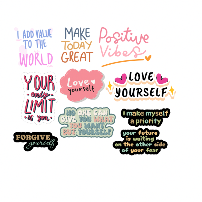Affirmation Sticker Pack