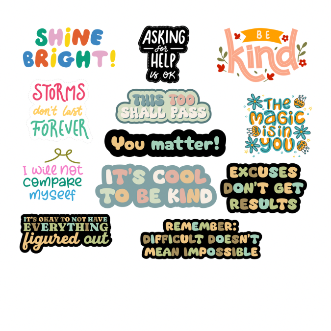 Affirmation Sticker Pack