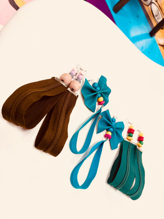 Creative Diva Gift Bundle – Notebook, Handmade Bookmark, Earrings & Affirmation Stickers