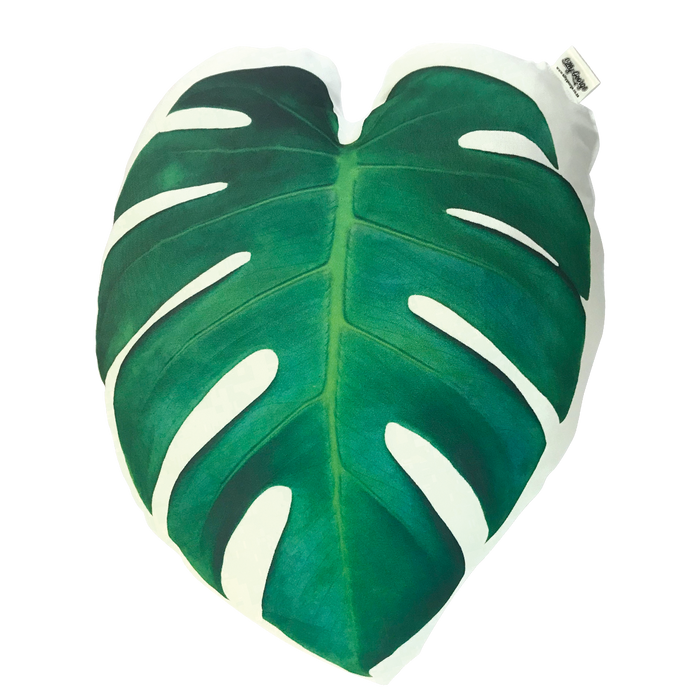 Monstera Leaf Pillow