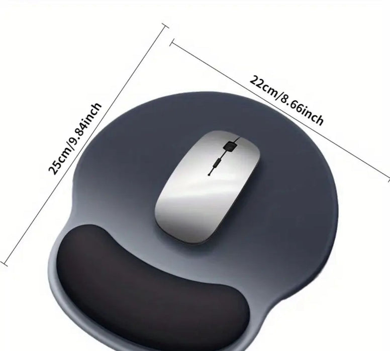 Wrist Support Memory Foam Mouse Pad