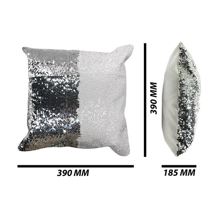 Silly George Custom Sequin Pillow
