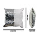 Silly George Custom Sequin Pillow