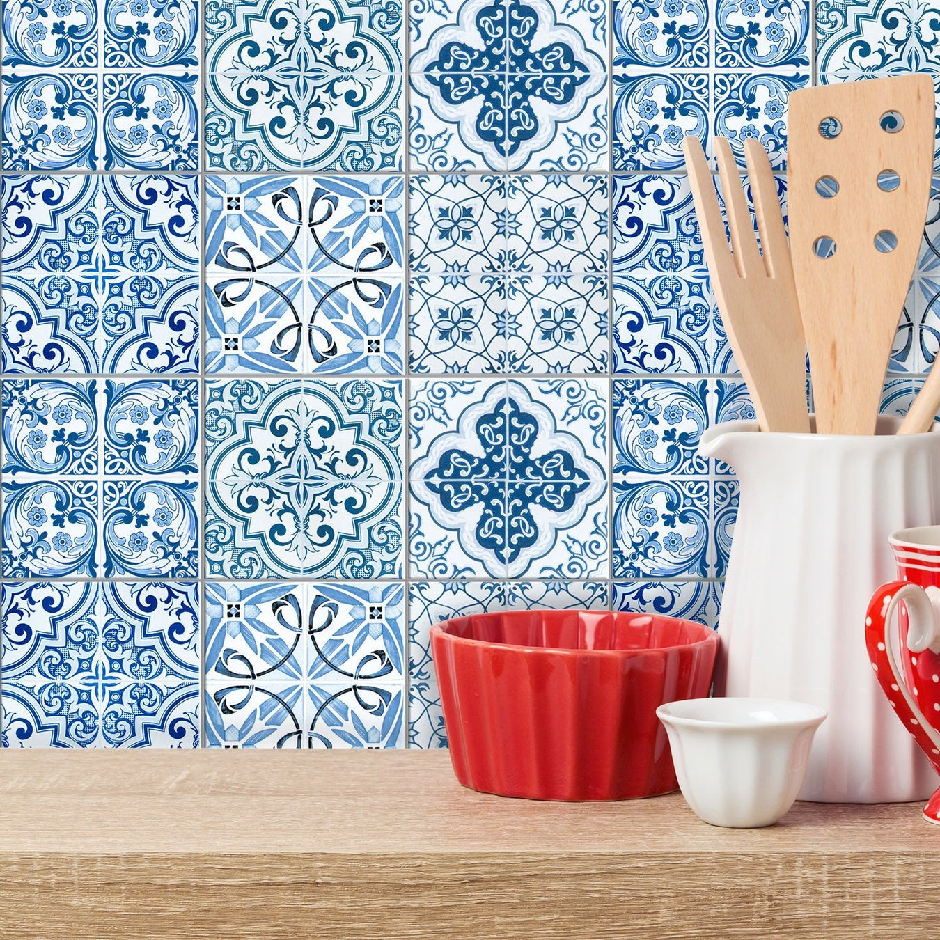 Tilevera stick on vinyl wall tiles