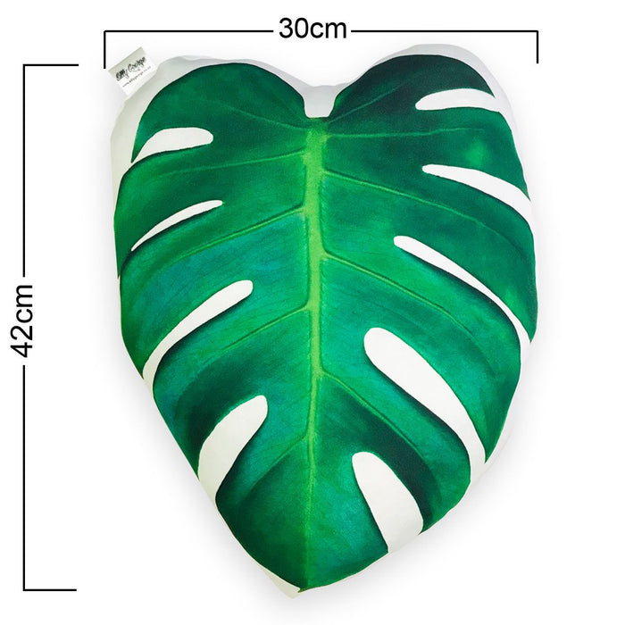 Monstera Leaf Pillow