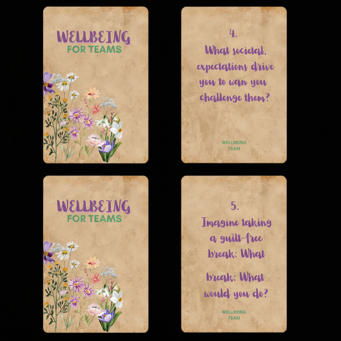 Check In Cards on black background