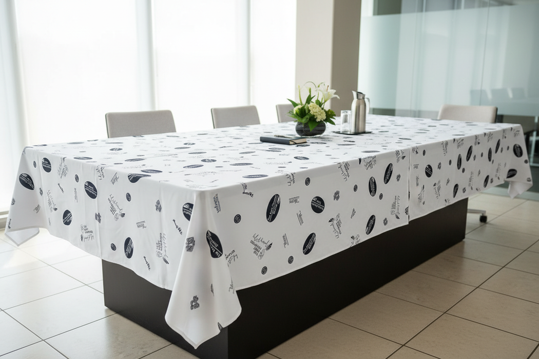 Corporate Branded Tablecloth - Large Table