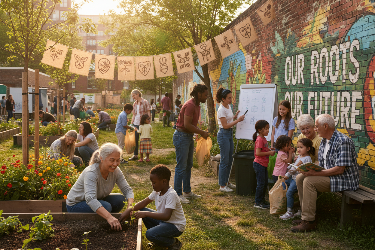 Multi-generational community social change