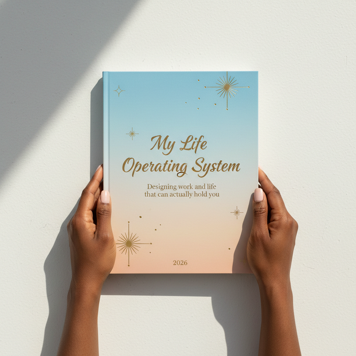 My Life Operating System in hands - clean version