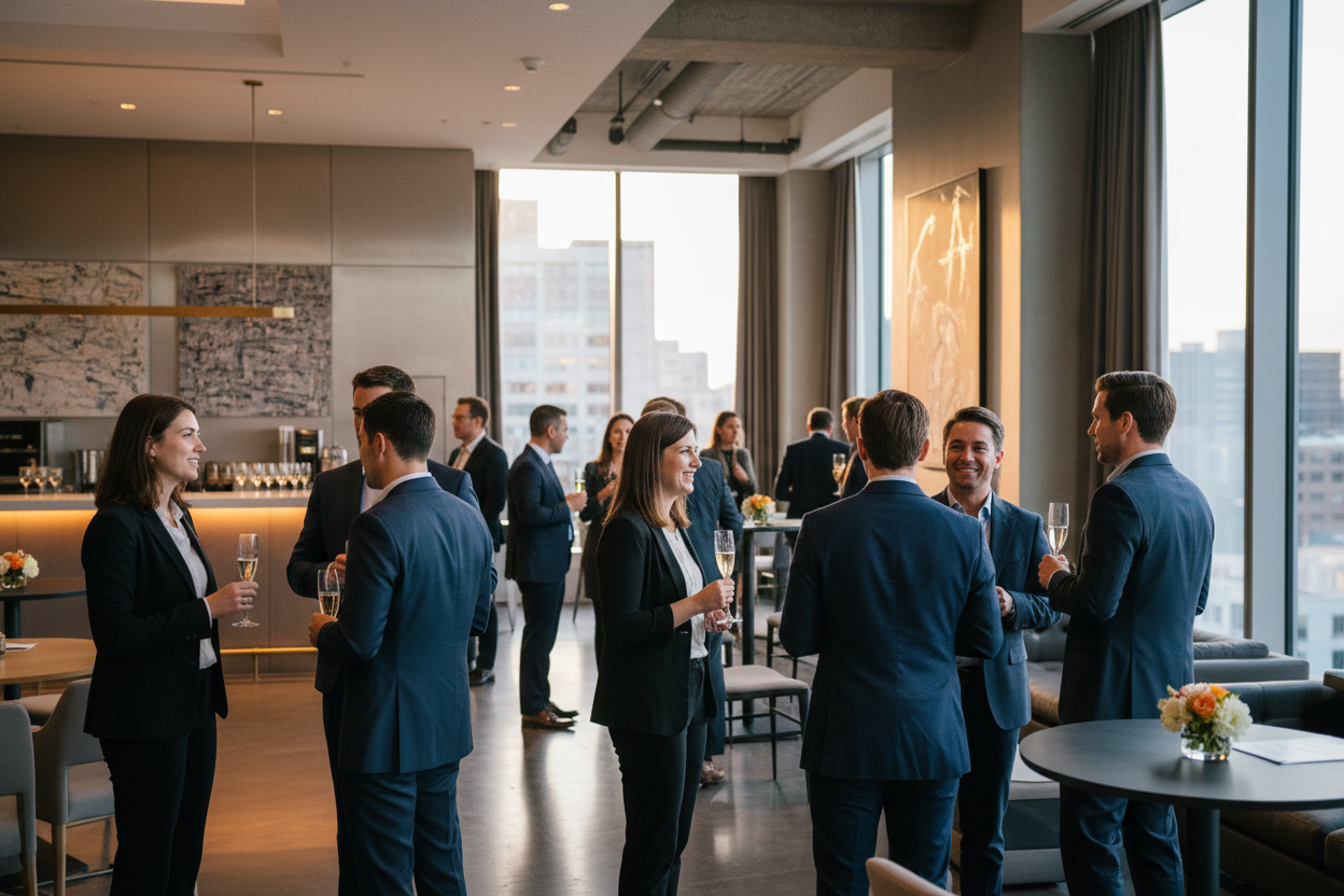 Professional event networking